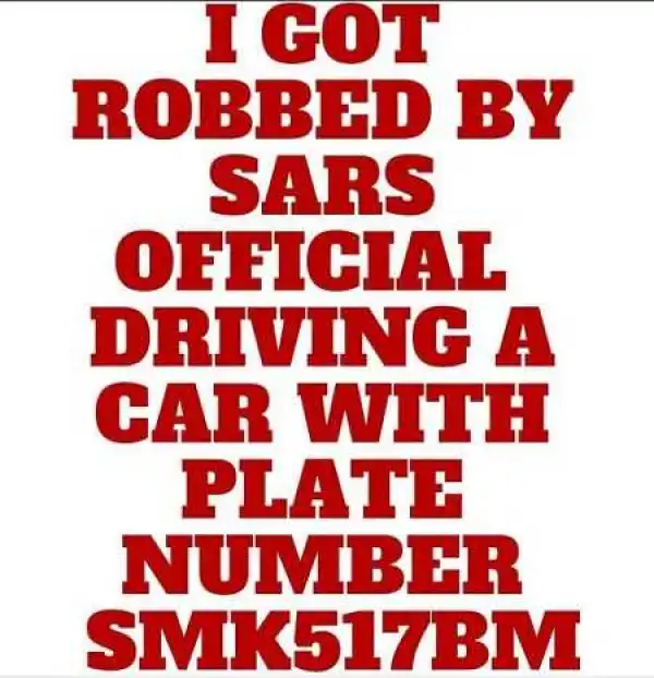 Unbelievable! How Upcoming Nigerian Artiste Was Robbed by Lagos Police Officers on the Streets of Lagos